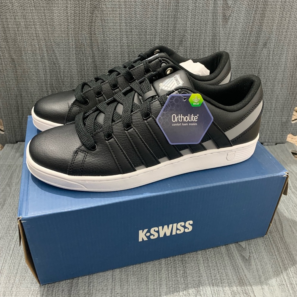 K-Swiss Ramli Court Men's Leather Colorblock Classic Athletic Sneakers NWT